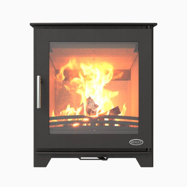 Dalewood Landscape with Logstore Stove Black 5kW