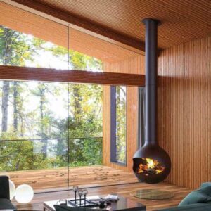 Henley Leo Bioethanol Stove with Wood Burning Option