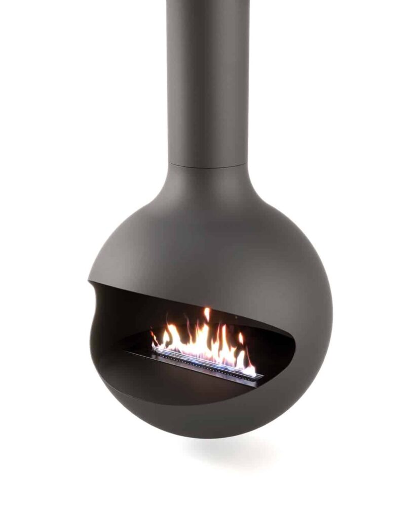 Henley Leo Bioethanol Stove With Wood Burning Option Hughes