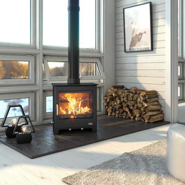 Henley Severn 8 with Logstore Option Stove 8.4kw