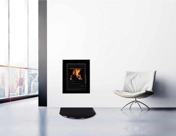 Heat Design Vitae Cassette Stove Black V3 6kW