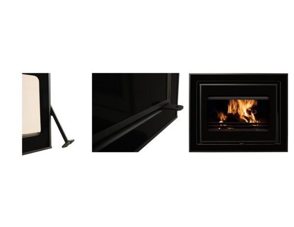 Heat Design Vitae Cassette Stove Black V3 6kW