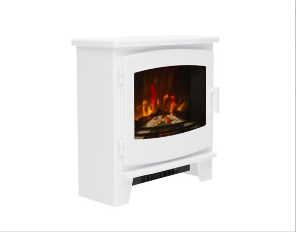 Flare Collection Beacon Large Electric Stove Ash White 2kW