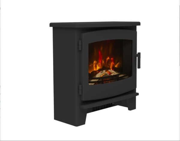 Flare Collection Beacon Large Electric Stove Matt Black 2kW