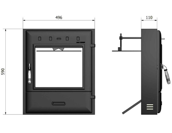 Heat Design Causeway Fire Door