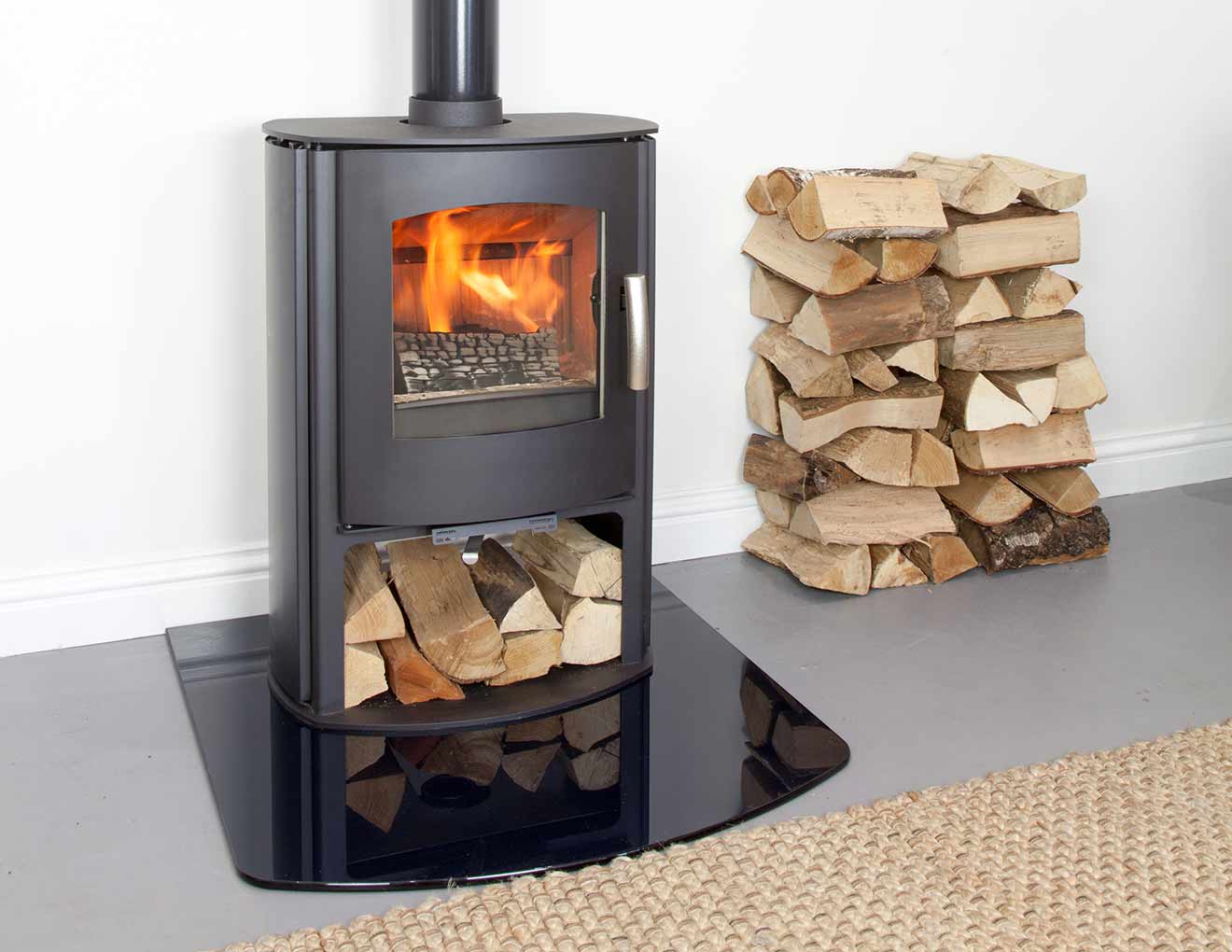Heat Design Churchill Logstore Multi Fuel Stove 5kW