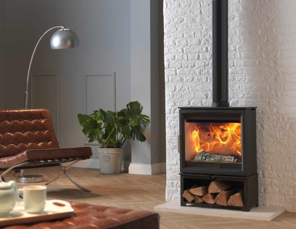 Heat Design Fireline Woodtec Extra Wide Stove 5kW