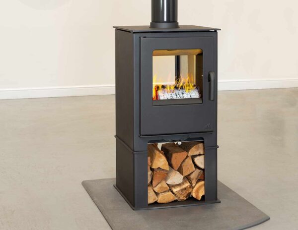 Heat Design Loxton Double Sided Logstore Stove 8kW