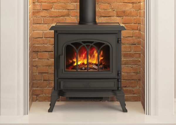 Flare Collection Heslington Arched Window Electric Stove 2kW