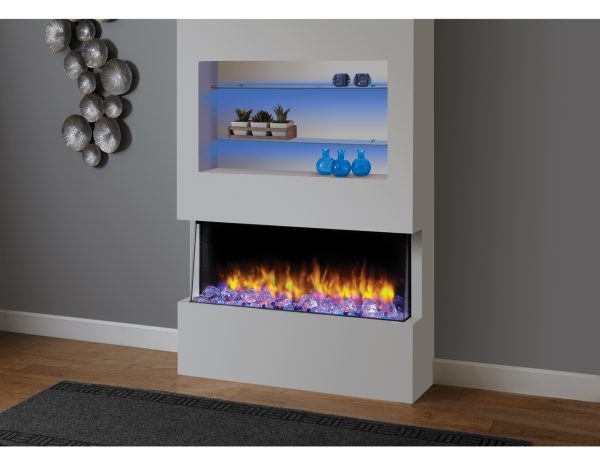 Heat Design 4D Ecoflame i890e Electric Fire 24w