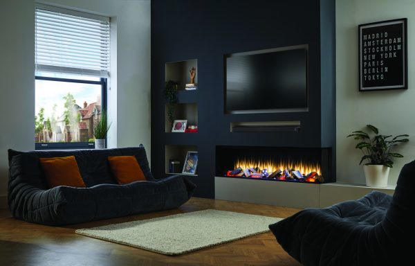 Heat Design DEEP i1500 Ecoflame Electric Fire 43.5w