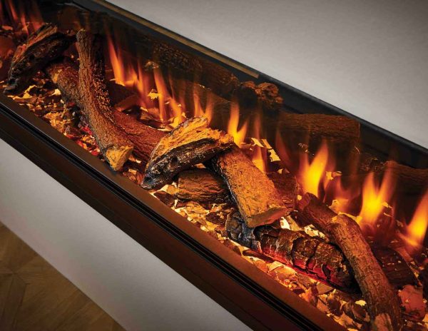 Heat Design DEEP i2200 Woodland Log Fuel Bed